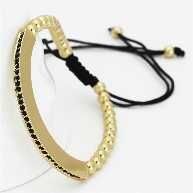 Crescent Woven Bracelet