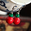 Ethnic style retro earrings