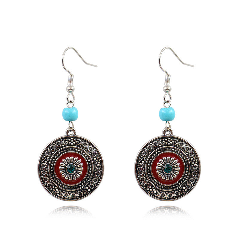 Creative alloy earrings