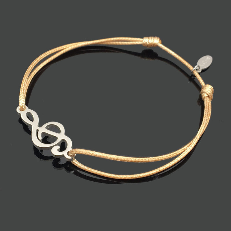 Stainless steel rope bracelet