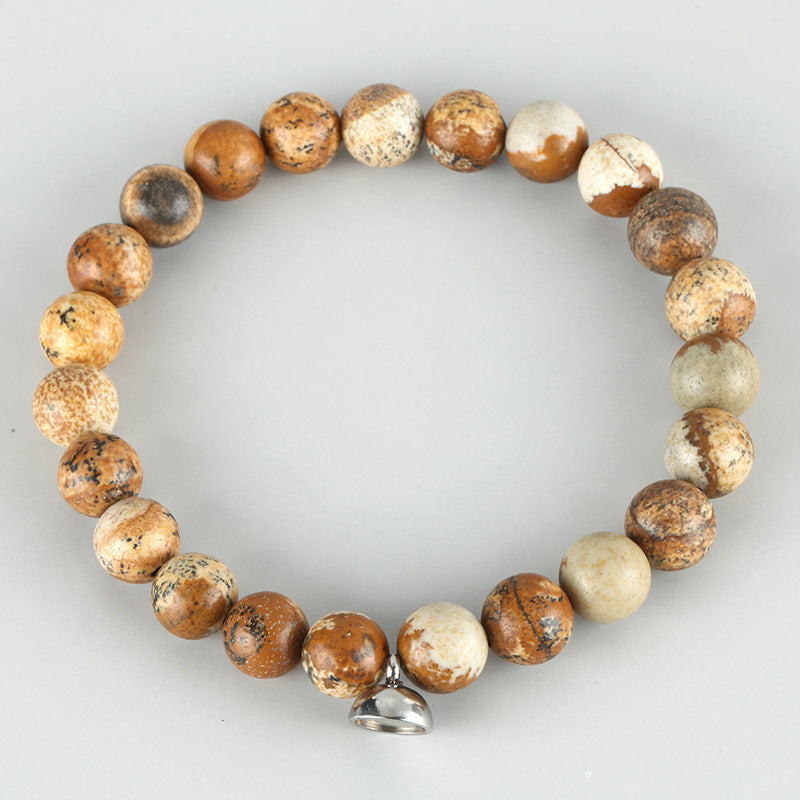 8mm natural stone bracelet