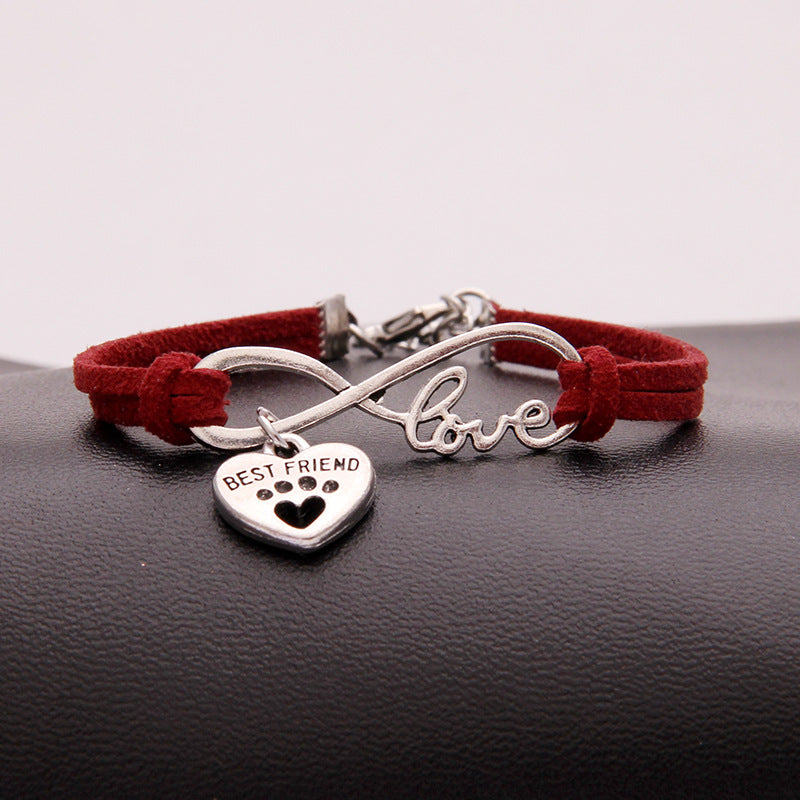 Hand-woven vintage bracelet