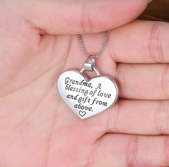 New engraved heart pendant necklaces