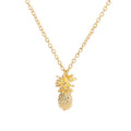 Pineapple Pendant Chain Necklace