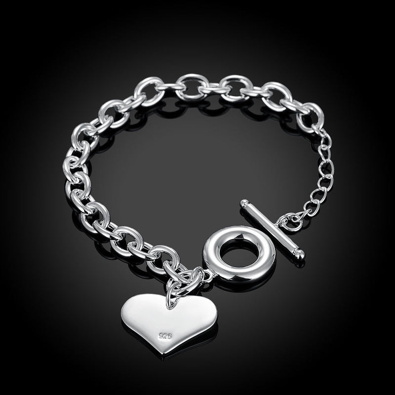 Korean version silver-plated bracelet