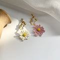 Korean temperament simple female forest earrings