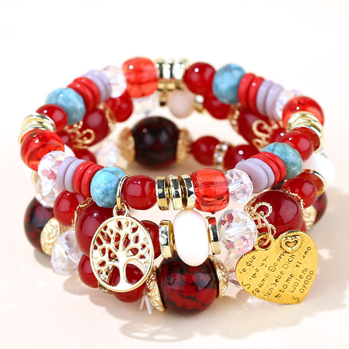 Candy beads multi layer temperament Bracelet