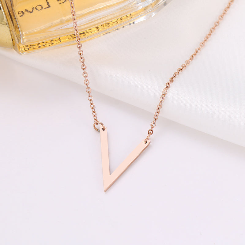 Necklace Women's Accessories Korean Style Simple Collarbone Chain