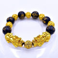 Obsidian Pixiu Bracelet