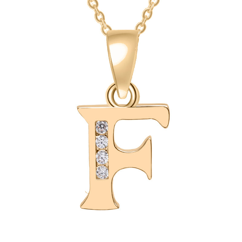 Europe and the United States 26 English alphabet fashion high-grade diamond necklace accessories