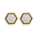 Female Symphony Hexagon Star Earrings