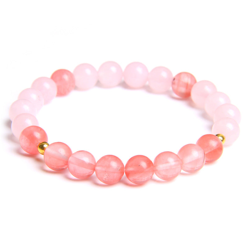 Natural Crystal Elastic Bracelet