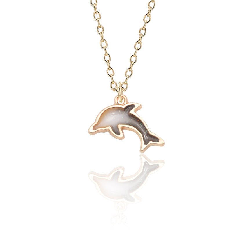 Dolphin necklace jewelry