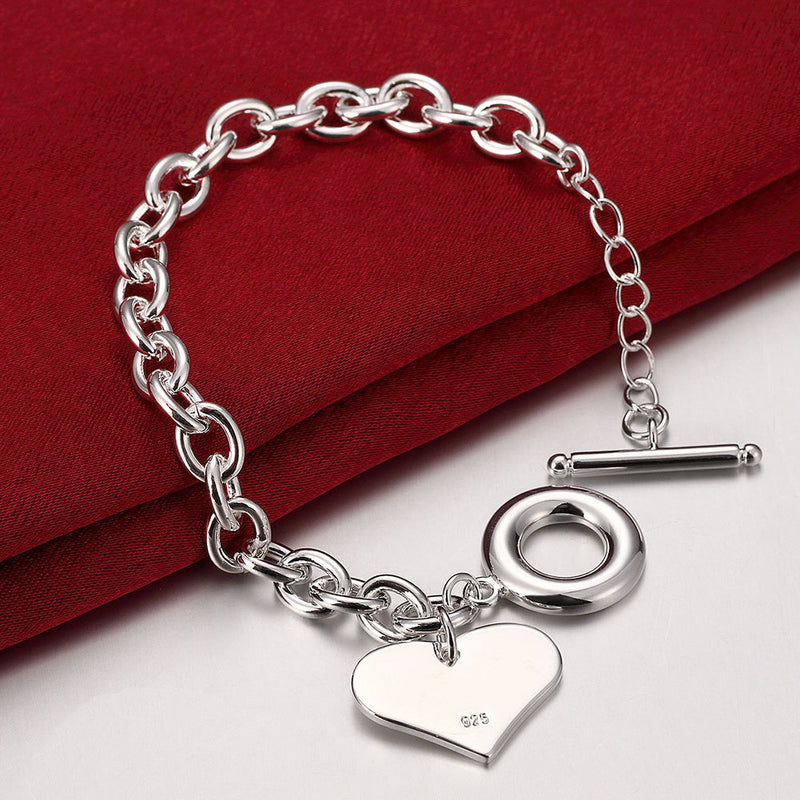 Korean version silver-plated bracelet