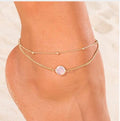 Pineapple Pendant Anklet Beads 2021 Summer Beach Foot Jewelry Fashion Style Anklet