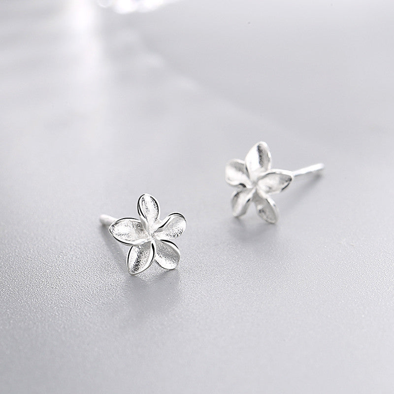 Plumeria earrings