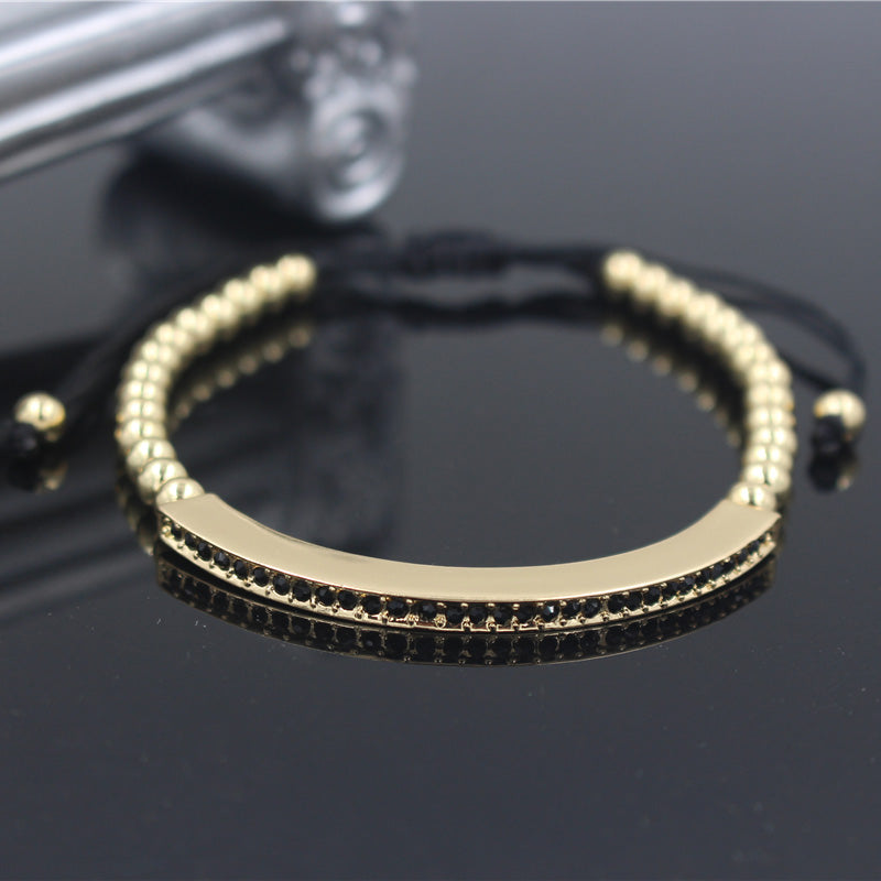 Crescent Woven Bracelet