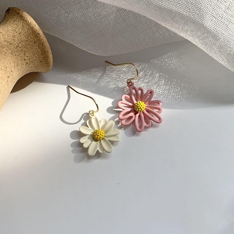 Korean temperament simple female forest earrings