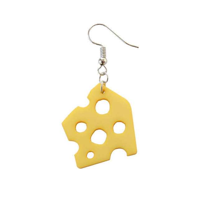 Cheese Drop Earrings