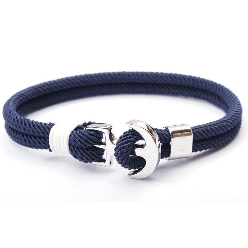 Couple natal year hand rope anchor bracelet