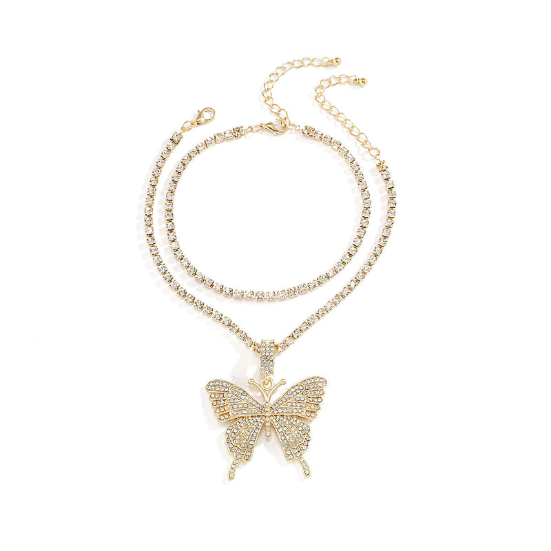 Fashion Street Shooting Multi-layer Butterfly Bracelet Women