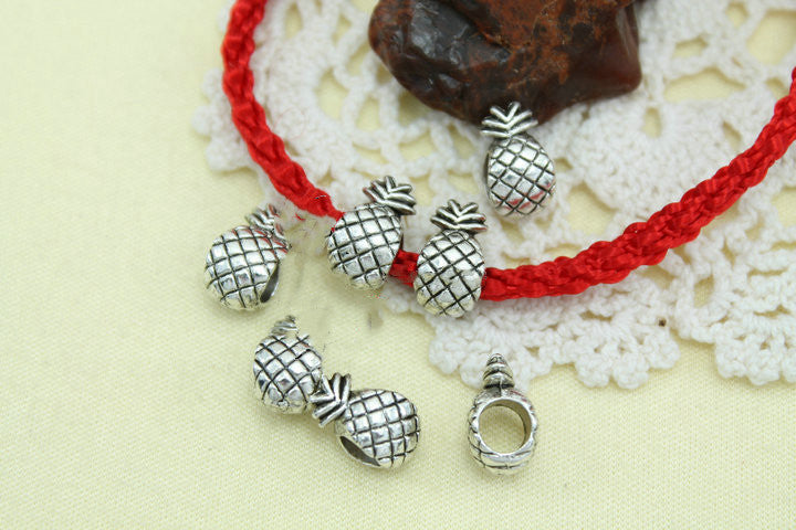 Antique Silver retro alloy pineapple