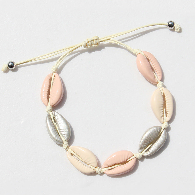 Alloy Ocean Wind Beach Shell Bracelet