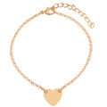 Minimalist Love Heart Anklet Bracelet