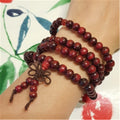 108 rosary chicken wings wooden bracelet