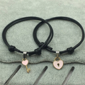 Small key love couple bracelet