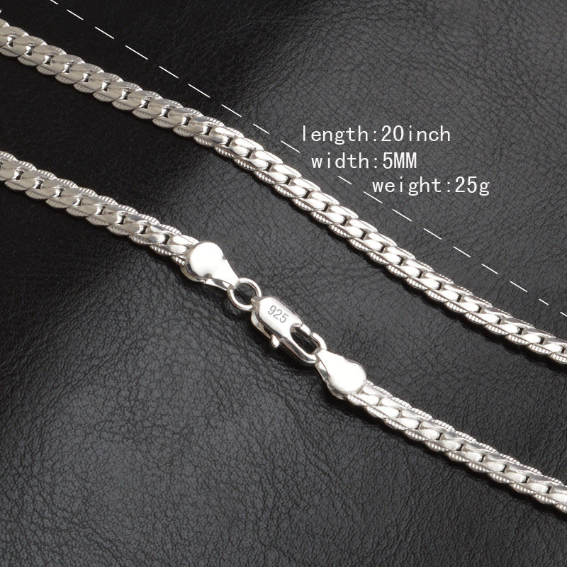 k gold color full side shrimp clasp bracelet