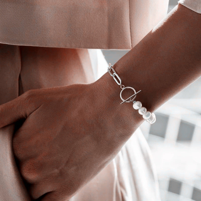 Women's Fashion Simple Vintage Pearl Bracelet