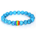 Rainbow Pearl Bracelet
