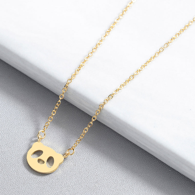 Fashionable Personality All-match Ladies Panda Pendant Necklace