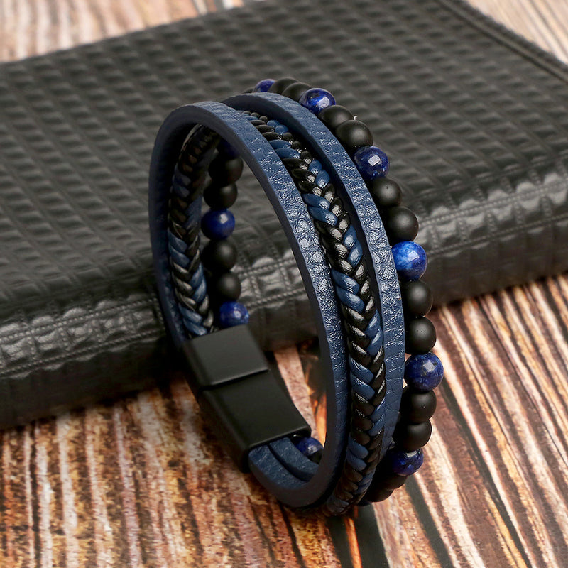 Stainless Steel Hand Woven Men's Bracelet