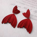 European And American Niche Creative Fishtail Earrings