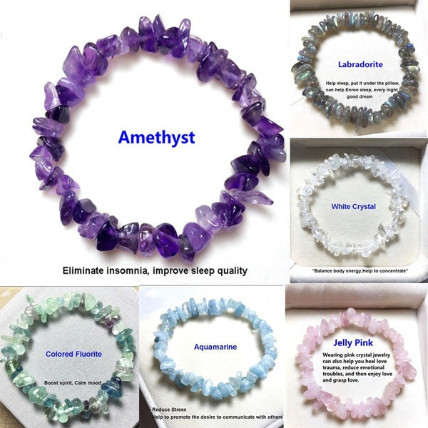 Fashion Simple Natural Gravel Bracelet Jewelry