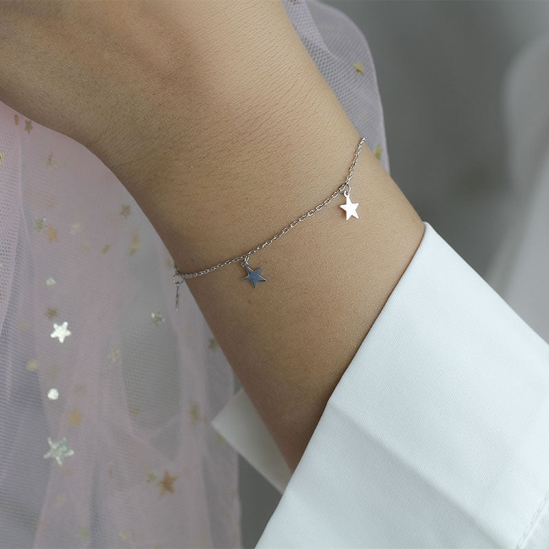 Five-Pointed Star Anklet Bracelet Cute Star Simple Jewelry