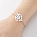 Light Luxury Animal Bracelet Ins Butterfly Bird Crown Lion