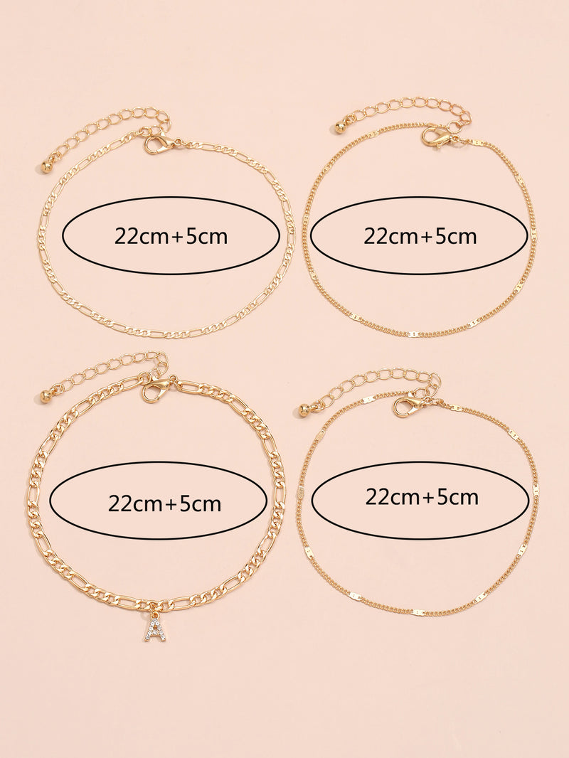 Fashion Simple And Irregular All-match Anklet