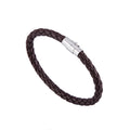 Woven Bracelet Studded Leather Couple Bracelet