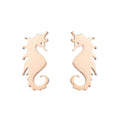 New Style Earrings Stainless Steel Plating Simple Cat Dolphin