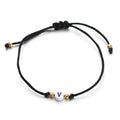 Fashionable simple letter bead hand ornament