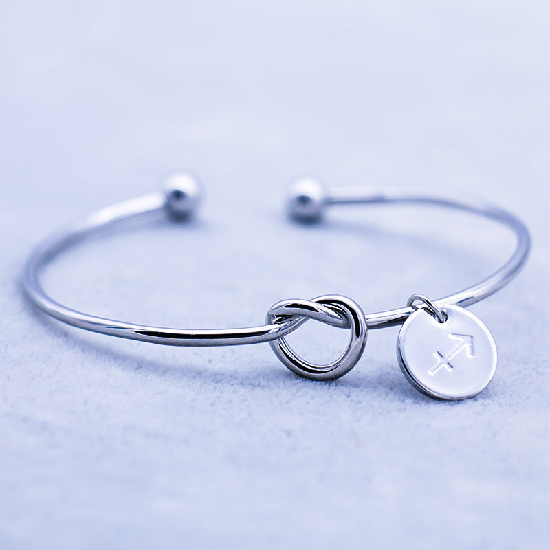 Twelve Constellation Couple Bracelet