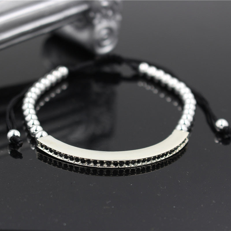 Crescent Woven Bracelet