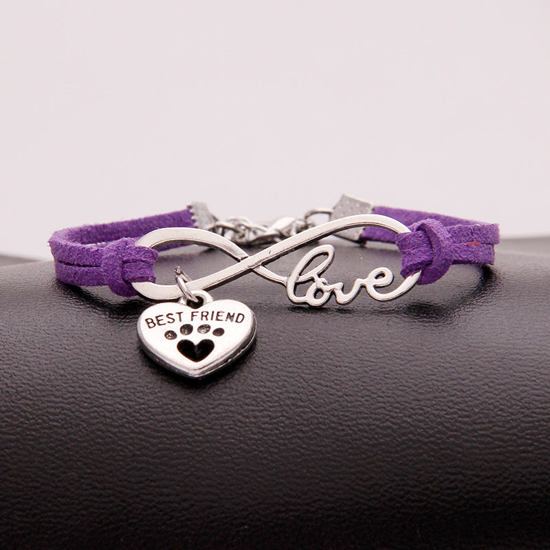 Hand-woven vintage bracelet