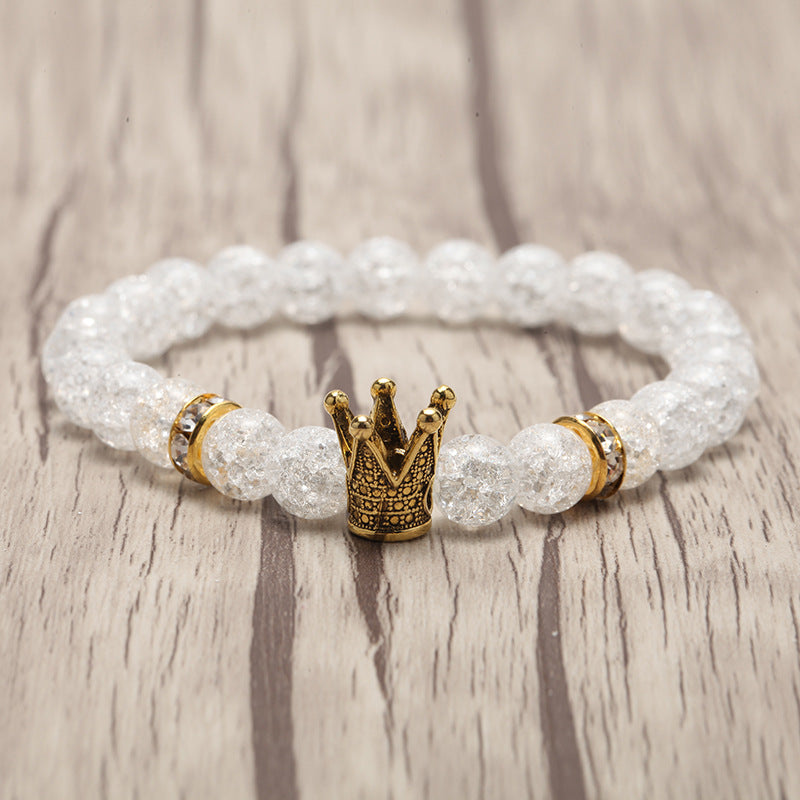 Popcorn Crystal Beads Crown