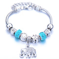 Zinc Alloy Openable Diamond Round Bead Bangle