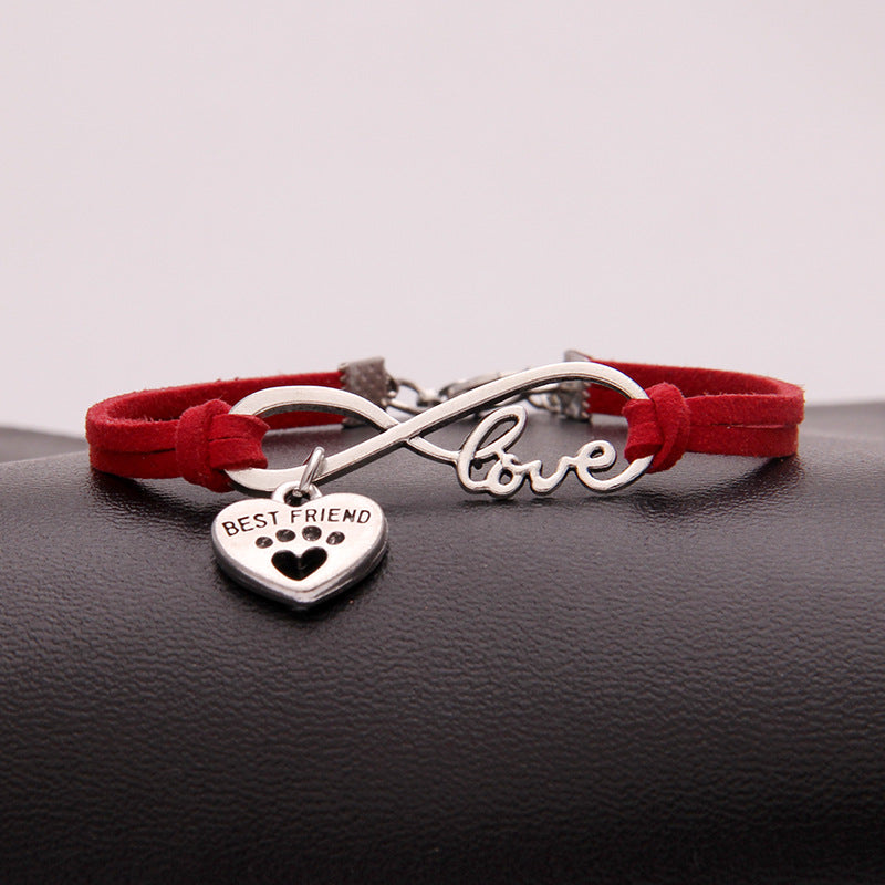 Hand-woven vintage bracelet