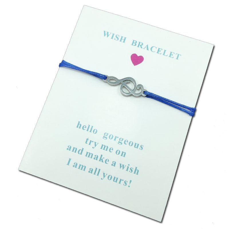 Stainless steel rope bracelet